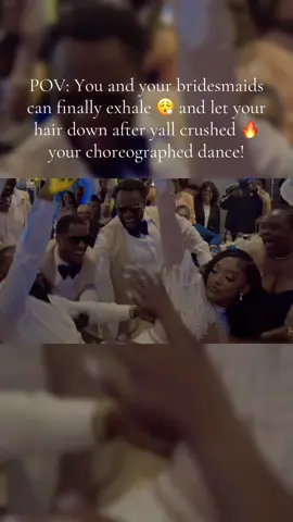 After we did our dance, we were ready to let loose and party like it was 1999! 😂😂😂 #weddingtiktok #weddingreception #bridesoftiktok #TaylorMadeMatrimony #chicagowedding #TaylorMade #fyp #fypage #bridetiktok #tiktokwedding 