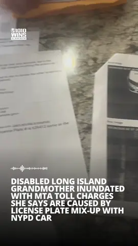 🚘🚓 Joan Schuck, a 63-year-old grandmother from Long Island, says that she has been receiving erroneous MTA toll charges for about two years because of a license plate mix-up with an NYPD car. She showed 1010 WINS the numbers on her gray SUV, which match up perfectly with a cop car that often travels through city tolls, specifically the congestion zone. 