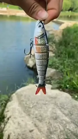 Olha essa isca articulada que está fazendo maior sucesso entre os pescadores, #DicaDePesca #iscaartificial #tucunare #peixe #creatorsearchinsights 