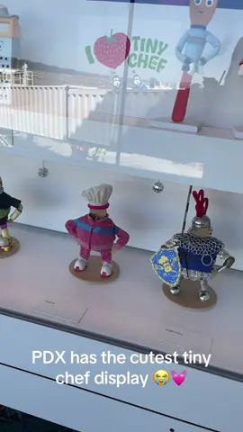 I love that show #fyp #trend #tinychef #socute #airport #pdx #oregon #art 