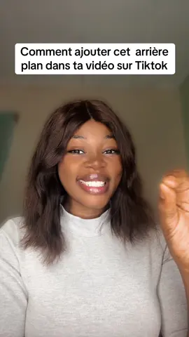 Comment ajouter cet arrière plan dans ta vidéo sur TikTok  @TECNO Mobile #ambassadeurtecno #spark40 