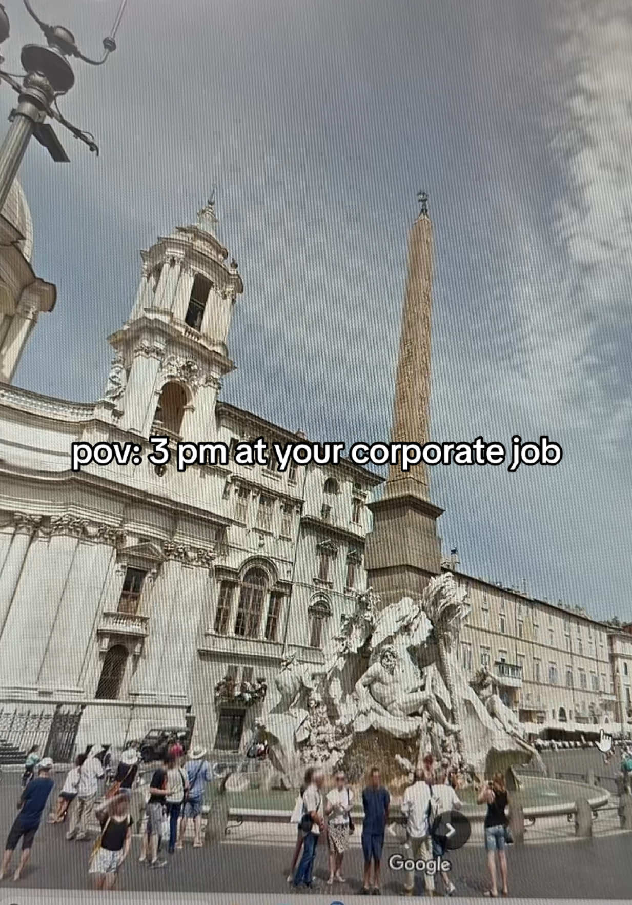 no they dont monitor my screen dw guys #nyc #corporatelife #9to5 #travel #italy #corporatehumor #corporategirlies 