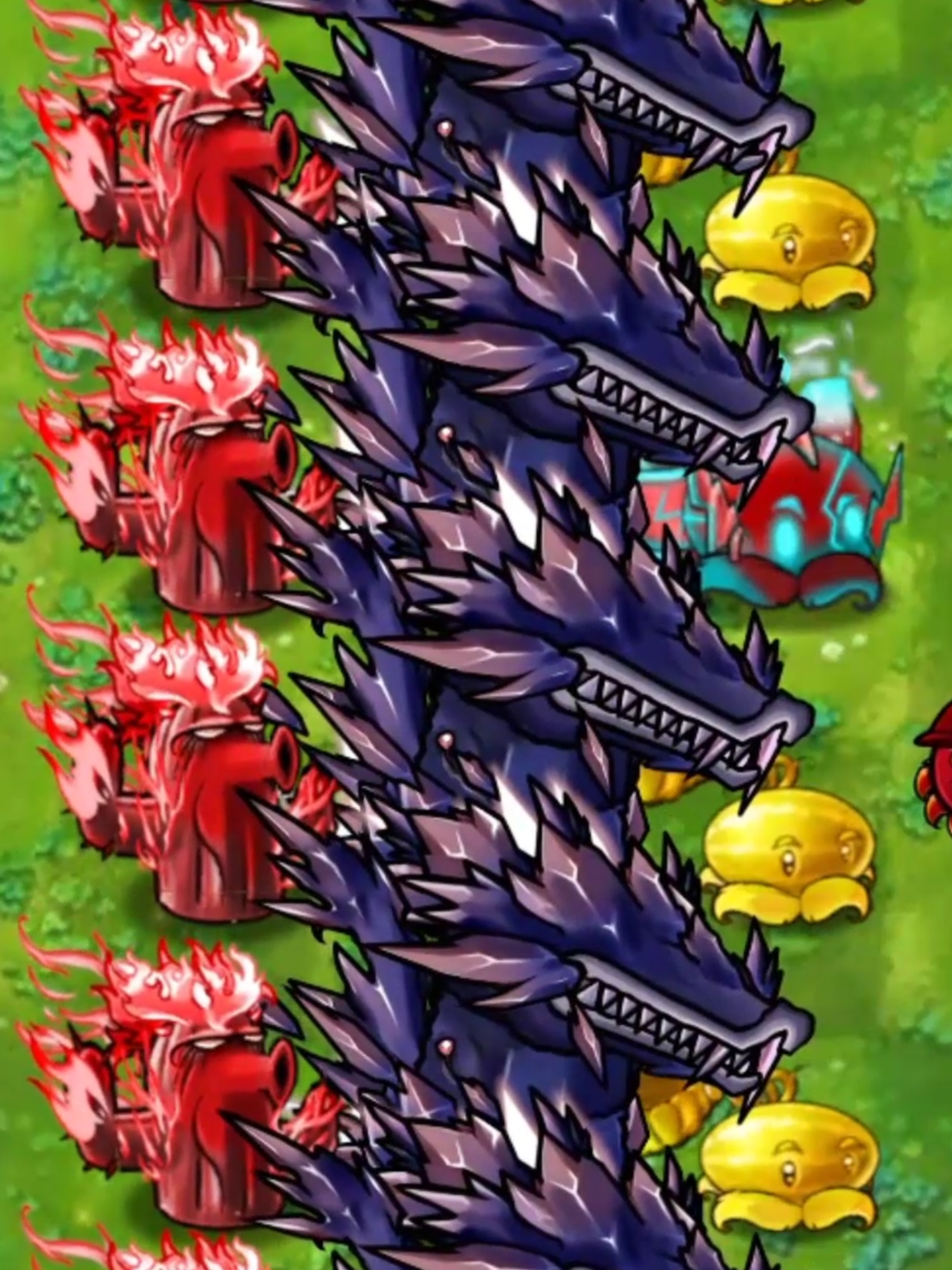 All Unstoppable Obsidian Plant Fusions - PvZ Fusion 2.7 Mod #shorts #pvzfusion #pvz