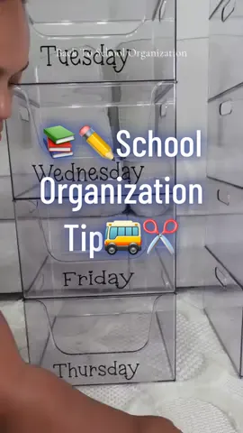 ✨ Back-to-school just got a whole lot more organized. #organizedhome #BackToSchoolPrep #backtoschool #schooloutfit #creatorsearchinsights 
