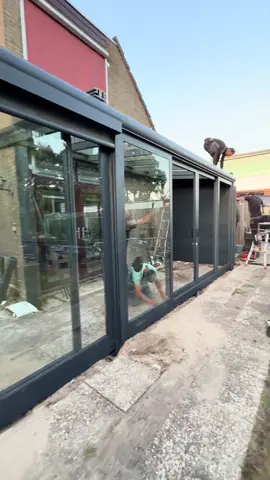 😍😍 #tuinproject #Tuinkamer #overkapping #kesfet #viralvideo #fyp #outdoorliving #Summer 