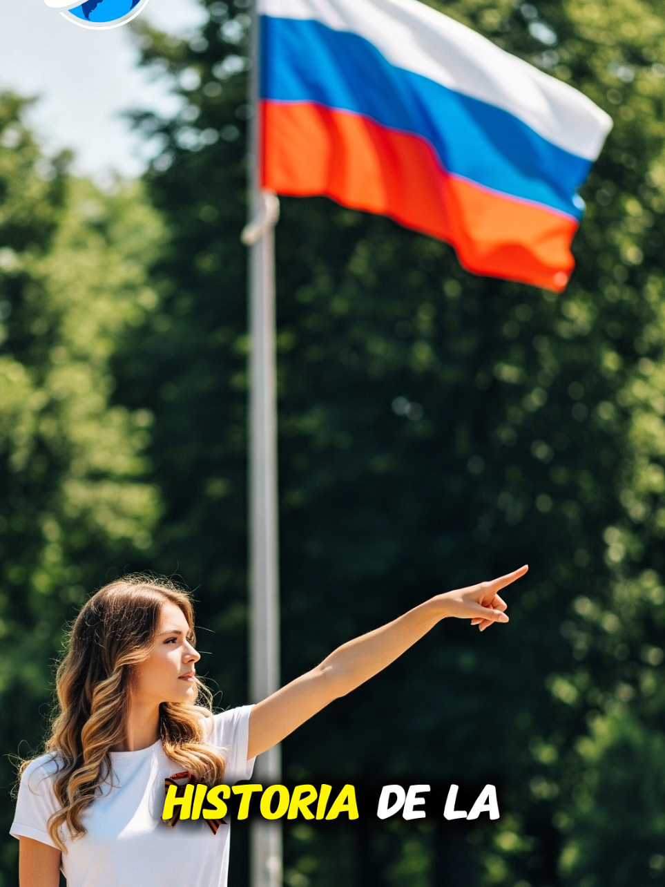 “La bandera de Rusia… ¿inspirada por otro país? 🇷🇺” #ExploraMundo #BanderasDelMundo #Curiosidades 