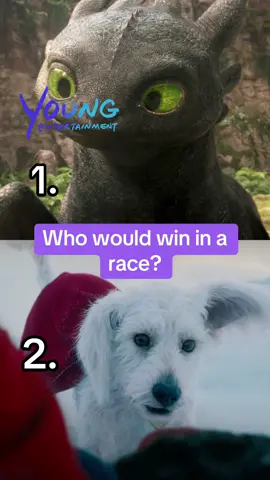 When they go, they go hard!!!  I don’t know about you but I’d watch this 🐶🐉 1. Toothless - How To Train Your Dragon 2. Krypto - Superman 2025 #krypto #superman #howtotrainyourdragon #httyd #toothless @James Gunn 