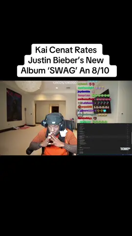 Kai Cenat Rates Justin Bieber’s New Album ‘SWAG’ An 8/10  #kaicenat #justinbieber #newmusic #album #newalbum #new #music #newmusicrelease #release #streamer #live #livestream #content #contentcreator #twitch #artists 