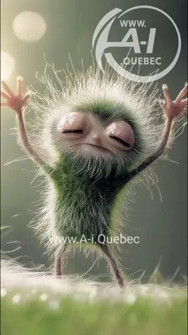 The creature just found the sung version 😂 #astronomia #ai #quebec  #aiquebec 