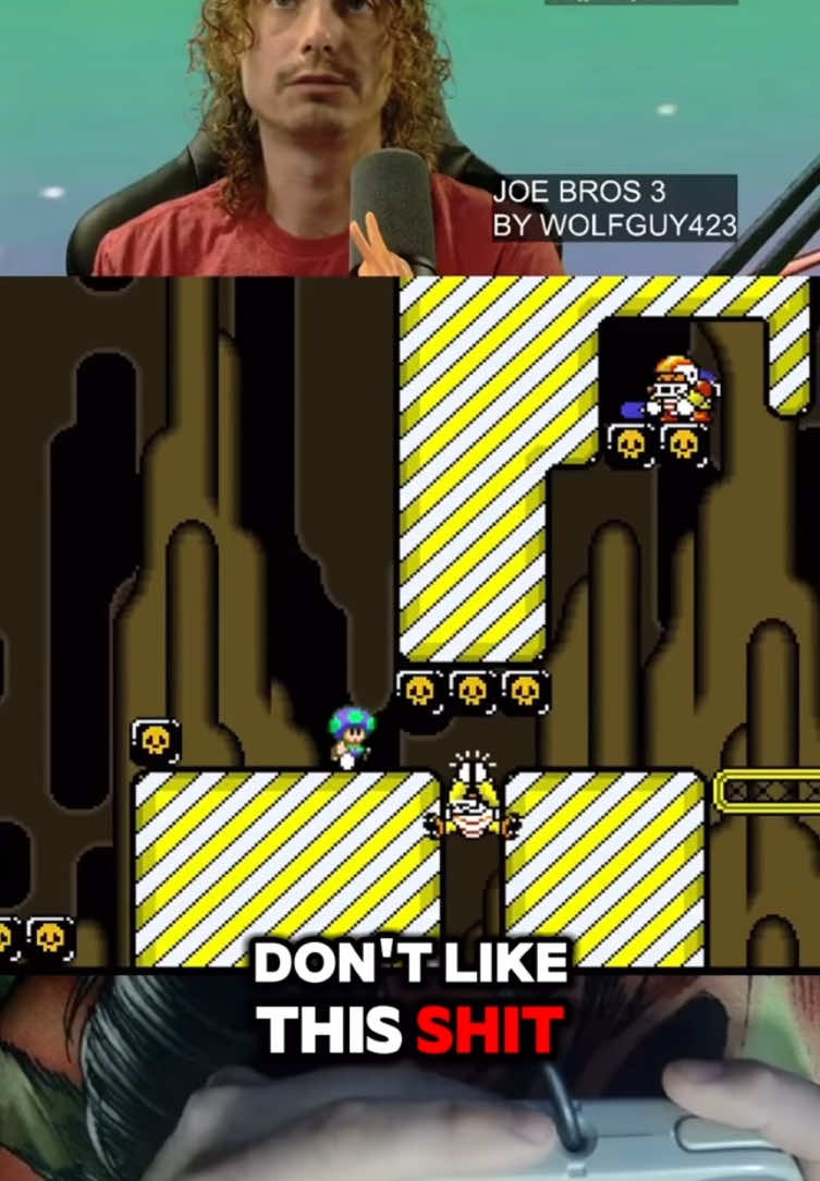 #fyp #gaming #romhack #kaizo #smw #smwkaizo 