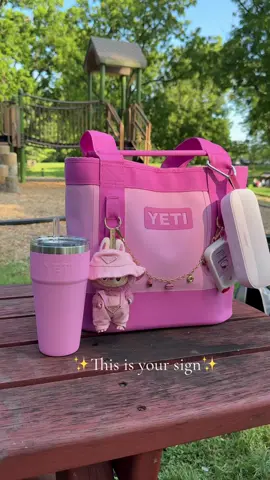 Treat yo self 🫰🏽 #powerpinkyeti #powerpink #yeti #yeticamino #carryallbag #yeticamino20 #pinkaesthetic #ptpagina #ptpage #girliethings @YETI 