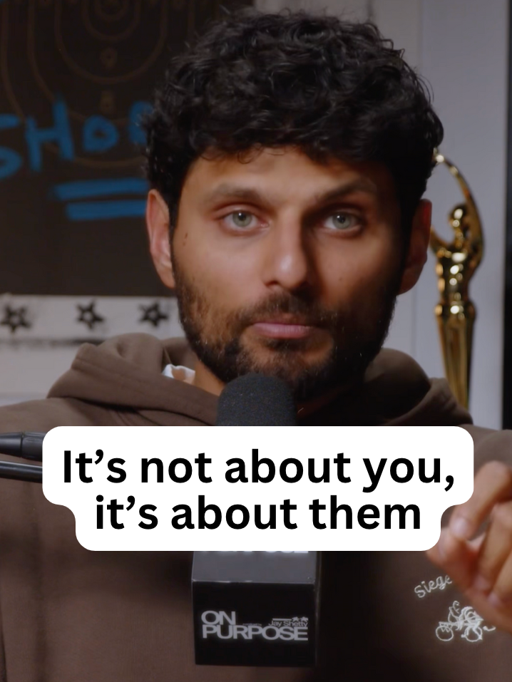 It's not about you. It's about them. @jayshettypodcast  #inspiration #motivation #reflection #change #jayshetty #life