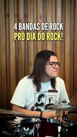 Dessa vez saí um pouco do metal… No vídeo de hoje, recomendei 4 bandas de rock que valem demais a pena conhecer. 