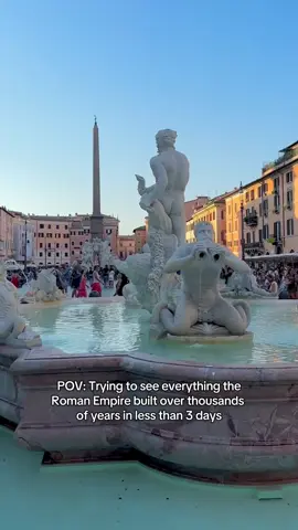 Should've listened when they said Rome wasn't built in a day... #roma #italia #eurosummer #piazzanavona #fontanadelmoro #colosseum #palatinehill #romanforum #vatican #vaticancity #pantheon #romeitaly 