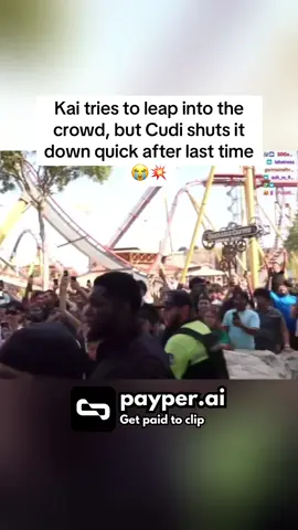 Bro security don’t play😂 #fyp #kaicenat #amp #sixflags #security #fans  