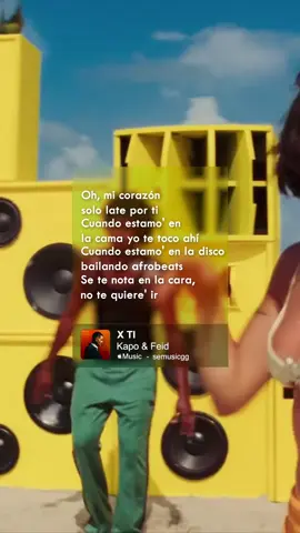 No te vayas de mi la’o🗣️ | X Ti🌴 #kapo #feid #xti #temazo #applemusic #fyp #parati 