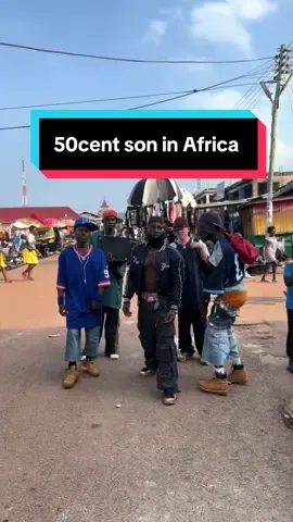 Yo @50 Cent come get your son @VILLAGE 50CENT 