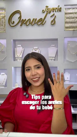 Tips para elegir los aretes de tu bebé  #oro #joyeria #joyeriaorovels #joyeros #joyeriamexicana #aretes #mexico 