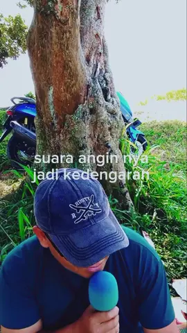hiburan santai di bawah pohon  #akhir sebuah cerita#karaoke cover#bang doel