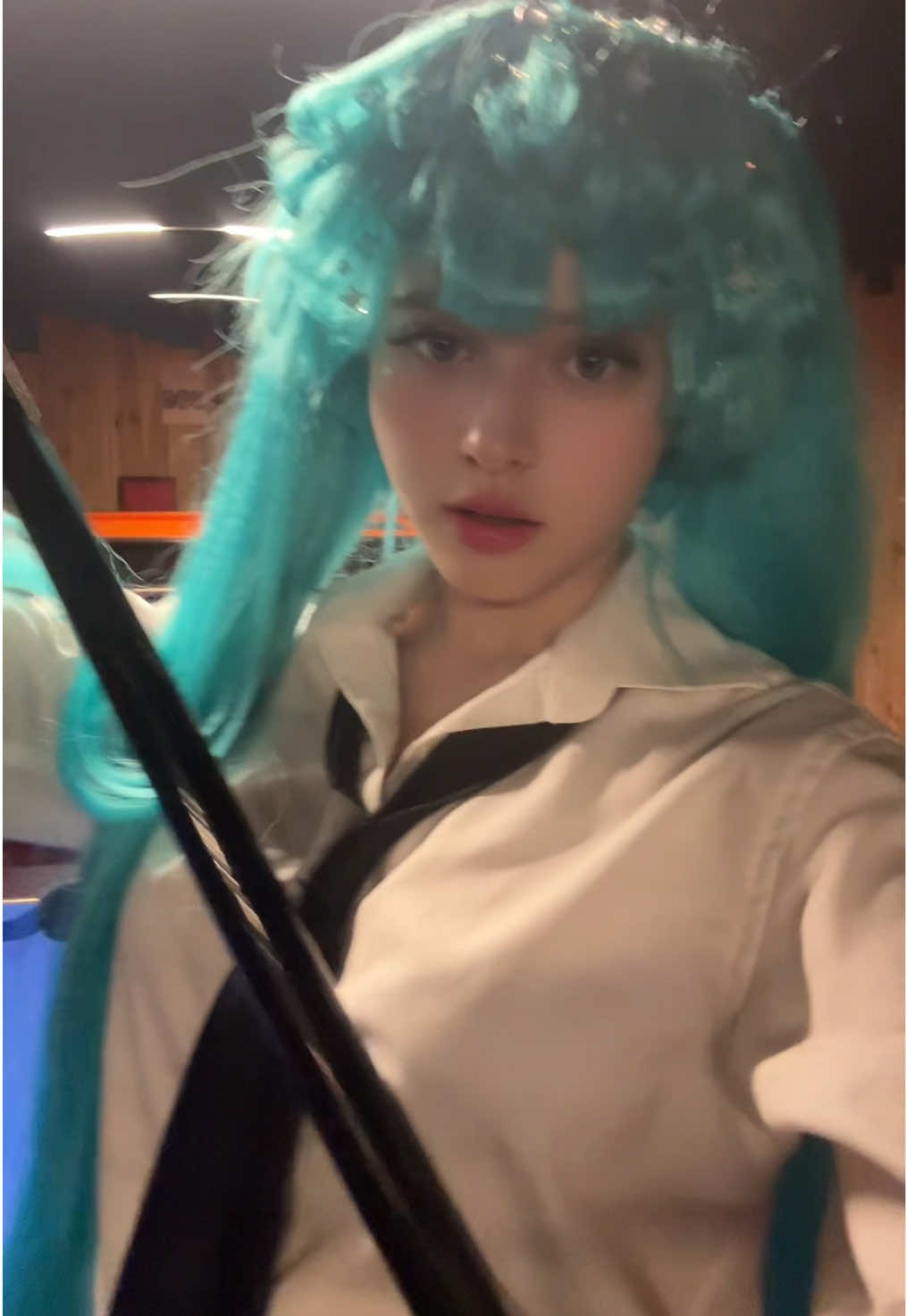 Had fun with my miku out there hehe #hatsunemiku #hatsunemikucosplay #miku #mikucosplay #cosplayer #vocaloid #pjsk #projectsekai 