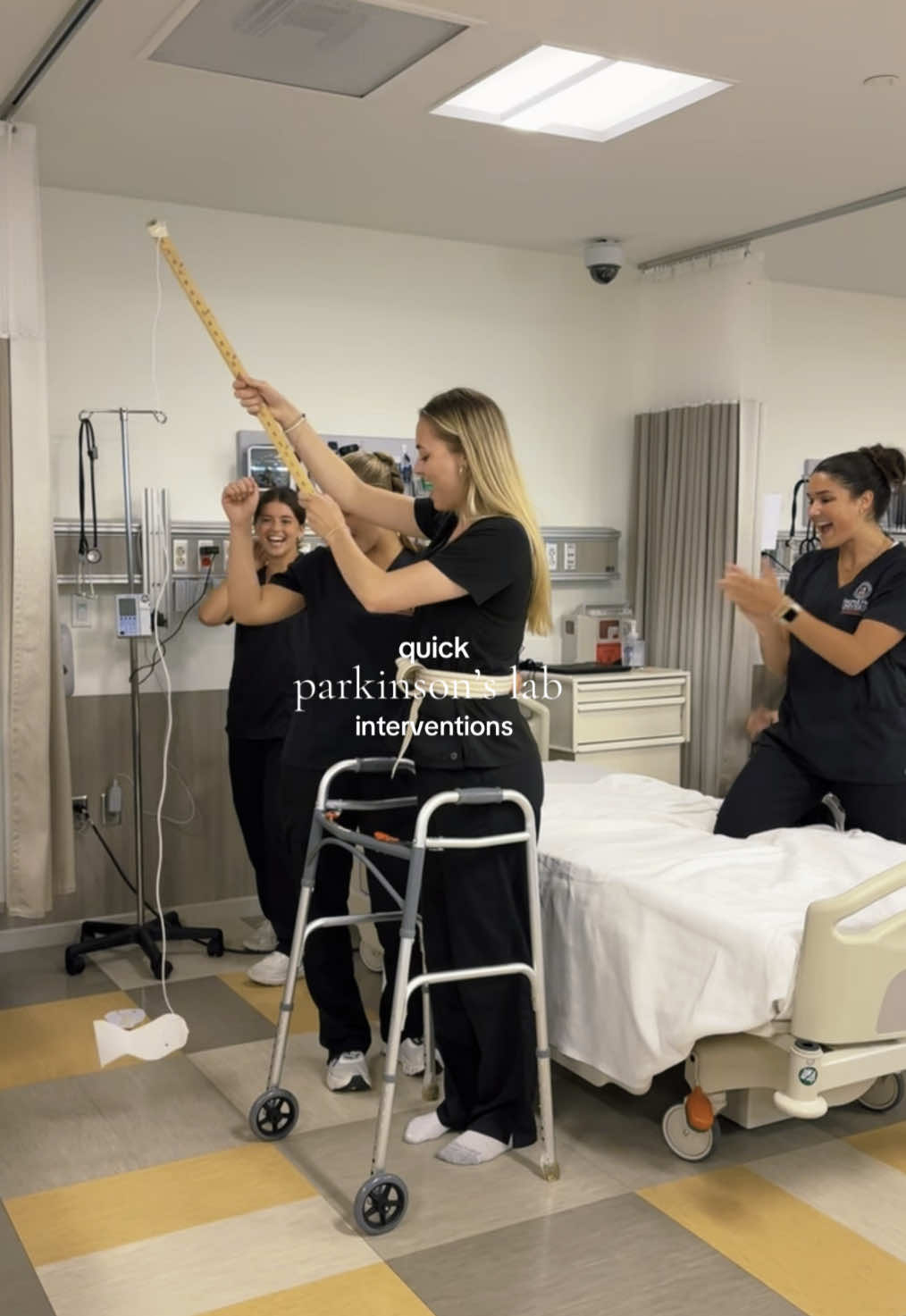 so what! your client likes 🎣, 🏈, & 🃏? @sacredheart_ot has got you COVERED !! here’s a brief snippet into our parkinson’s lab a few weeks ago & interventions we came up with !! this day’s learning objectives (specific to case study): 1. LSVT  2. axial mobility  3. unfreezing techniques  4. hanford exercises  5. tango dancing (personal fav)  6. home exercises  7. box & block test  it is SO fun to get creative, especially for clients who might have a harder time wanting to engage. what might YOU have done if you were given a case like this?  #MSOT #OT #occupationaltherapy #SHU #sacredheart #summersem #lab #sacredheart #mastersprogram  #parkinsons 
