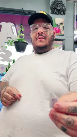 Sometimes you just need it a little smaller … #fyp #fypシ #foryoupage #viral #tattoo #tattooartist #shoptok #comedian #happy #funny #smaller #bigger #tattooclient #comeseeus #numb #gogetatattoo @Poppa P @Bam @db_inkin @InkByKrystal @faith 🌷 