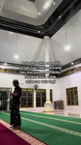 dulu pas masih kecil  semangat ketika mau berangkat mengaji #islam#quatesislami#sholat