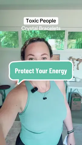 3 crystal bracelets to protect your energy from toxic people. #crystalbracelets #protectyourenergy #empath