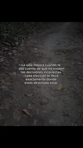 Cada elección tiene su razón. No te culpes, todo te está llevando justo dónde necesitas estar. #motivacion #mentalidadpositiva #desarrollopersonal #superacionpersonal #crecimientopersonal 