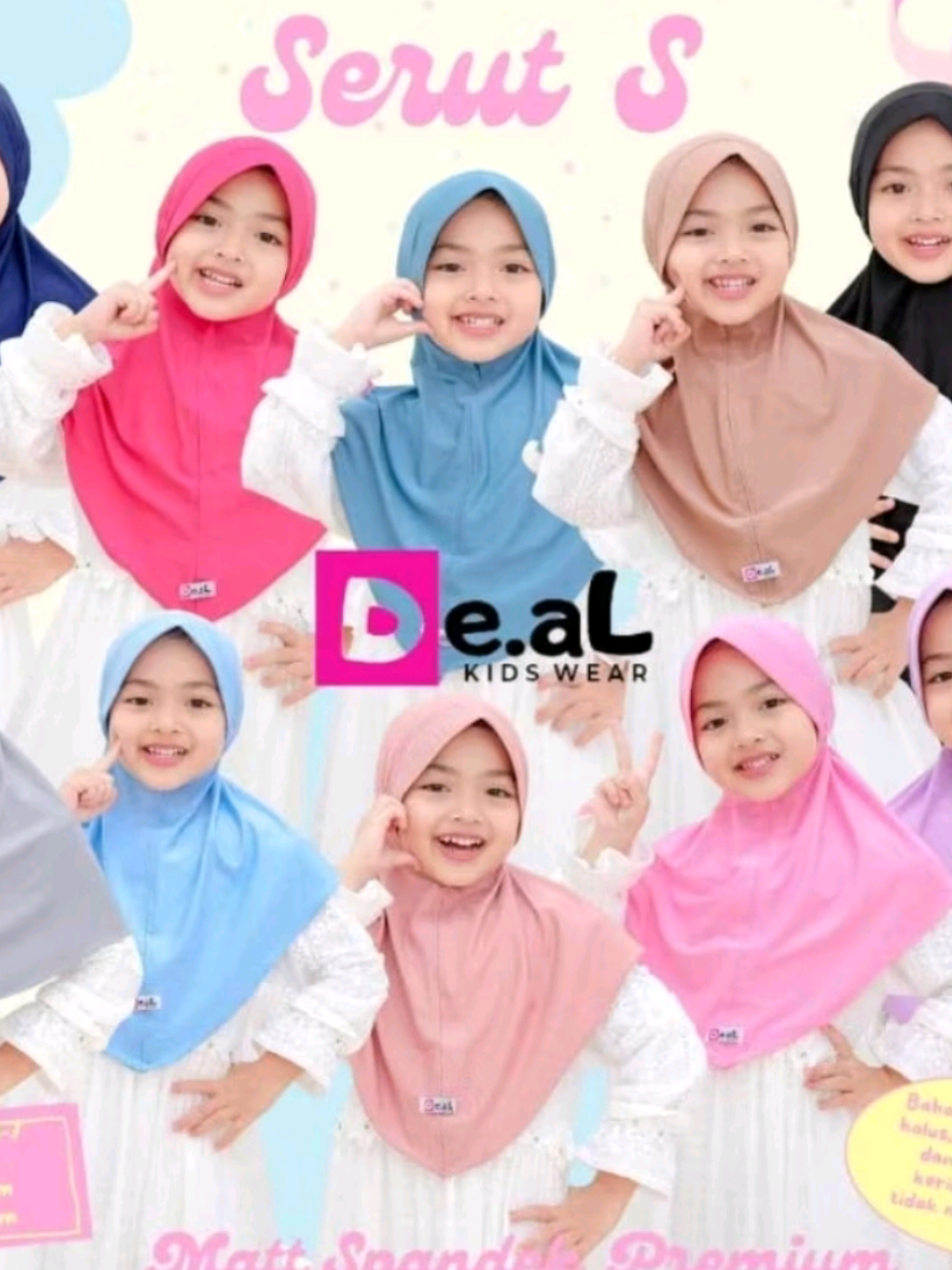 yang mau kembaran klik keranjang pojok bawah ya #hijab #hijabanak #hijabserut #hijabinstananak #hijabsekolah 