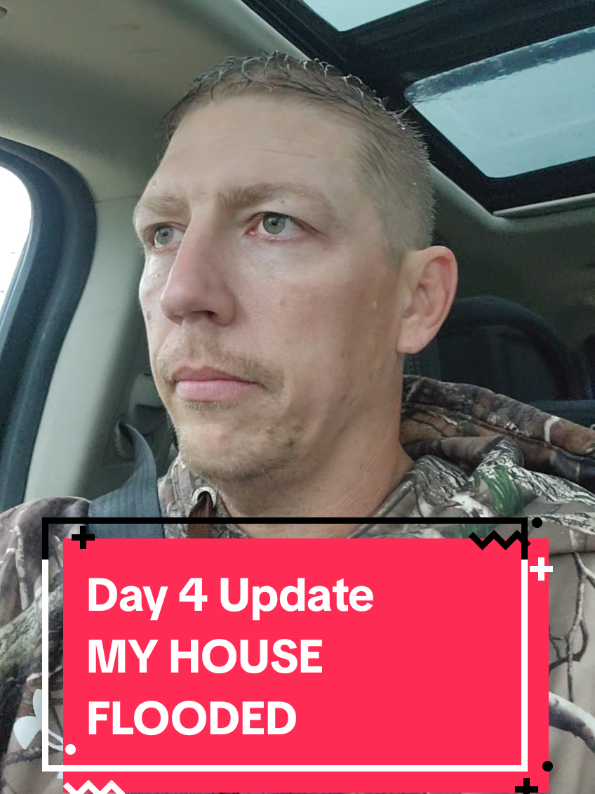 Day 4 Update  Tired Dad: Our basement FLOODED, and I’m still heading to work! 😩 Watch me, a disheveled mess, spill the tea on the chaos of saving our home from a watery disaster 🌊💦. Send coffee and good vibes! ☕ #dadlife #viralvideo #dudessupportingdudes #dadssupportingdads #Relatable #helpme 