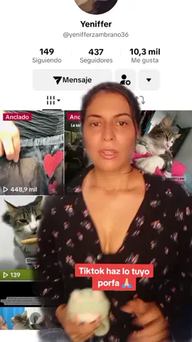 Estamos buscando en la ciudad de cucuta un veterinario capacitado y de buen corazón que nos ayude enfrentar este reto con luna y poder alargar unos años vida al lado de su  duela @Yeniffer !! 😭😭🙏🏻 #luna #gata #gatos #michu #miau #amor #mascota #mascotas #veterinario #gatosdetiktok #beterinario #cucuta #colombia 