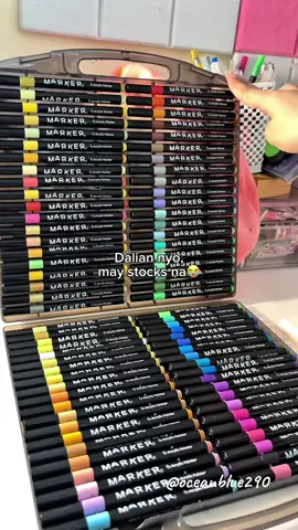 Tips: Dalian mag ipon😭 🎨 Acrylic Brush Marker – For Bold, Smooth, and Creative Strokes Let your creativity flow with this Acrylic Brush Marker – designed for art lovers, journalers, crafters, and beginners who enjoy adding bold colors and smooth strokes to their projects. Whether you’re working on paper, canvas, wood, rocks, or other surfaces, this pen delivers vibrant, water-based pigment that dries fast and gives clean, buildable color. It’s beginner-friendly and easy to use — no need to shake or pump excessively. Just uncap and draw. ⸻ 🖌️ Key Features: ✅ Flexible Brush Tip The soft, flexible tip lets you create both fine lines and thick strokes, depending on pressure. Great for calligraphy, lettering, outlining, and coloring. ✅ Water-Based Acrylic Ink Non-toxic and smooth-flowing ink with vibrant colors that work on various surfaces including: 	•	Paper & cardboard 	•	Canvas 	•	Wood 	•	Plastic 	•	Metal 	•	Glass (for temporary art) 	•	Stones or rocks (for rock painting) ✅ Quick Drying & Low Odor Ink dries quickly to avoid smudging, especially when used on dry, clean surfaces. Minimal odor and safe for general crafting (always supervise children during use). ✅ Buildable & Layerable Color You can layer the ink once dry — apply light strokes first, then build bolder colors. Works well for blending and adding depth. ⸻ 🎨 Common Uses: ✔ Art journaling & DIY cards ✔ Canvas and tote bag painting ✔ Rock painting or crafts ✔ Calligraphy and brush lettering ✔ Labeling containers or packaging ✔ School art projects ✔ Scrapbooking & custom gifts Great for beginners and also loved by hobbyists and small business owners who decorate their packaging or make handmade products. ⸻ 📌 Reminders Before Ordering: 📸 Colors may appear slightly different in videos/photos due to lighting or camera settings. The actual marker ink remains vibrant and bold when used on most white or light-colored surfaces. 🖍️ Make sure the surface is clean and dry before writing or coloring for best results. For non-porous surfaces (like plastic or metal), allow extra drying time. 🛒 Tap the yellow basket to check the latest price — Prices may change during Payday Sale, Friday promos, or platform discounts. Check product variations to see available colors or sets. 📦 If you are ordering a set or bundle, refer to the product name or variation to know how many markers are included. ⸻ 🌟 Ideal for: ✔ Artists ✔ Students ✔ Craft hobbyists ✔ Journal and notebook lovers ✔ Small business packaging ✔ DIY gifts and cards #brushpen #acrylics #acrylicmarker 