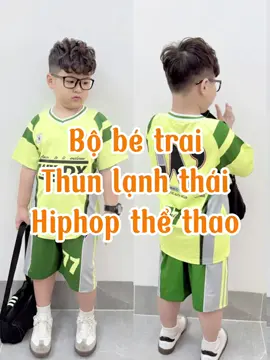 Bộ bé trai thun lạnh thái hiphop thể thao 12-45 kí #xuhuong #tiktok #bobetrai #xuhuongtiktok #thunlanh3d 