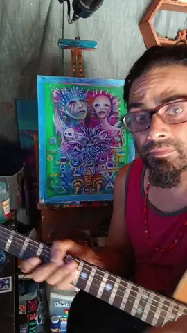 I saw an alien reptilian at a music festival.   #deserthearts #artist #reptilian #paintings #storytime 