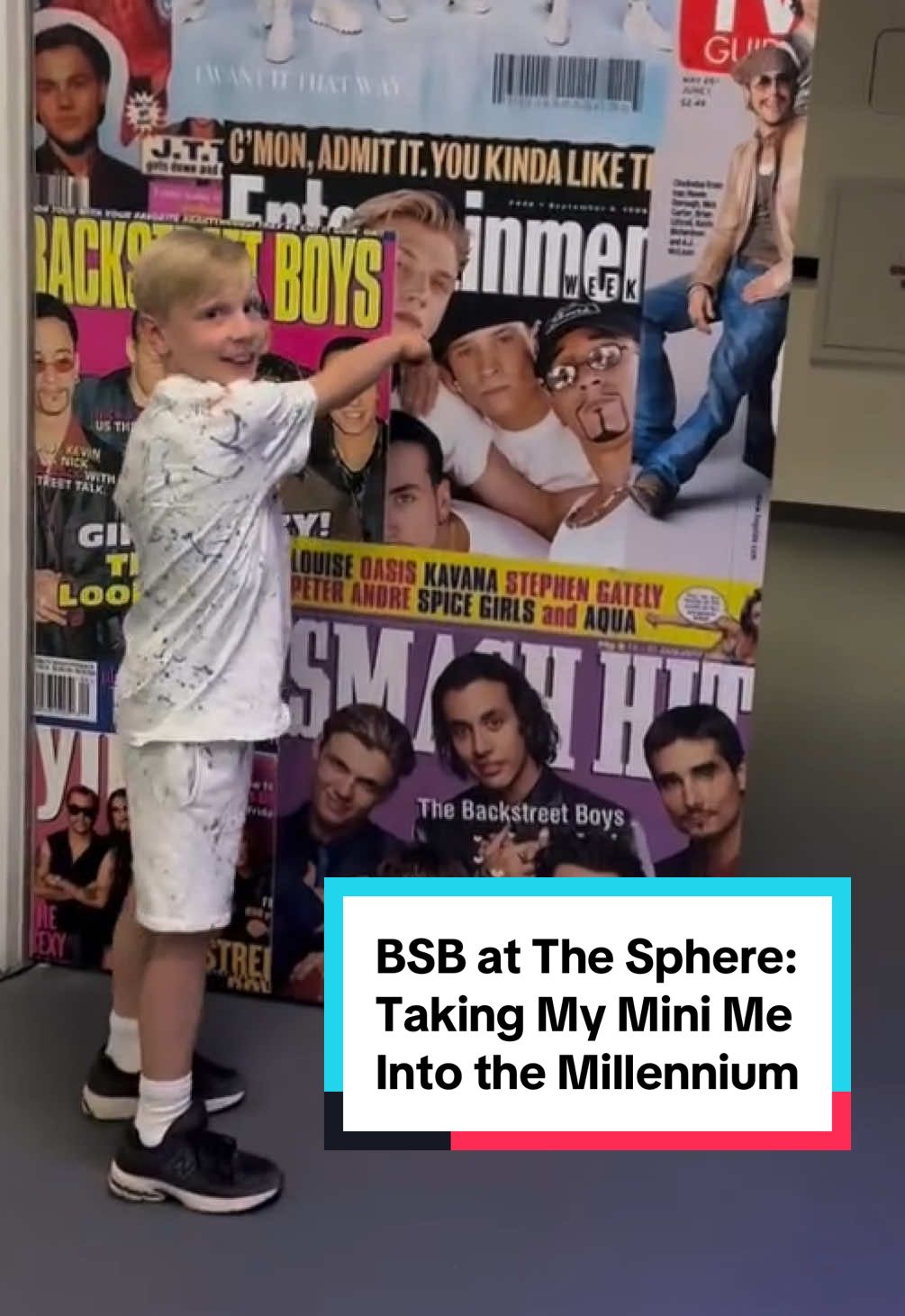 What a full circle moment. Odin has officially come #IntoTheMillennium trying to find me in this time capsule of nostalgia. Almost time for night 1 at The @Sphere with @Backstreet Boys! LET’S GO!!! #nickcarter #backstreetboys #bsb  #intothemillennium #thesphere #thespherevegas #spherelasvegas #lasvegastiktok #lasvegasresidency #vegasresidency #millennialsoftiktok #boybands #fypage #fypviral #fyp 