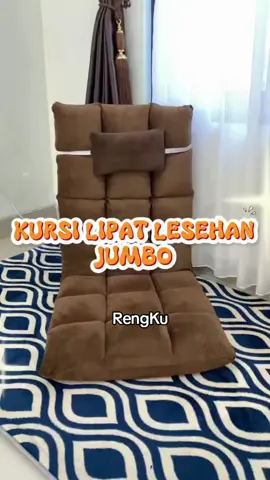 Kursi Lesehan Super Besar Coklat 😍 #kursilesehan #kursilipat #racuntiktok #keranjangkuning 