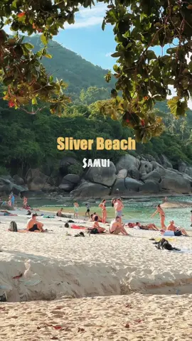 สมุยมุมนี้สวยมาก Sliver beach  🌊🏖️🪨 #สมุย #kohsamui #samui #silverbeachkohsamui #เกาะสมุย #สมุยที่ไม่ใช่เกาะ 