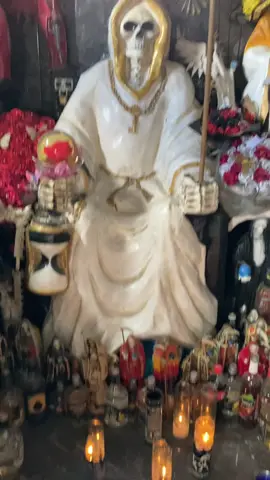 #santuariocaminoreal❤️‍🔥❤️💀 #altarsantamuerte #cdjuarez #niñablanca 