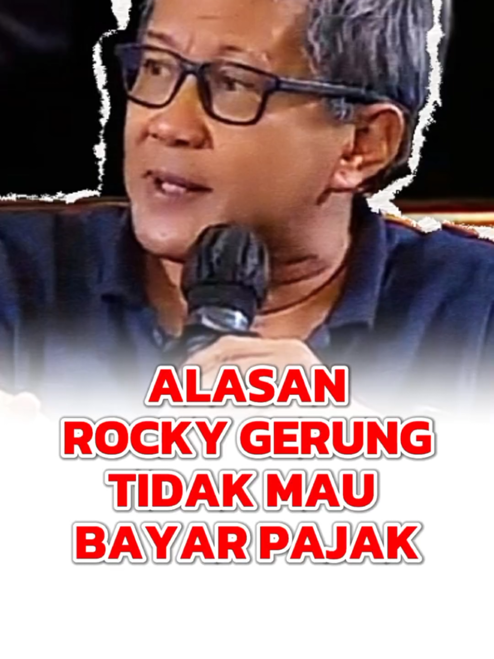 ALASAN ROCKY GERUNG TIDAK MAU BAYAR PAJAK  #rockygerung #pajak #fypシ゚viral #fyp #fypシ゚ 
