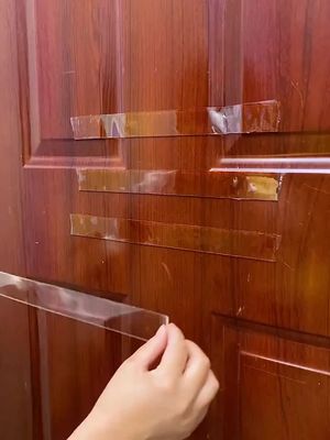 Nano-double-sided adhesive tape is made of strong, transpare