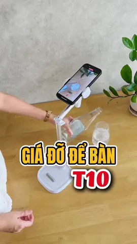 Trả lời @Huỳnh Hiếu.1985 giá đỡ điện thoại để bàn T10 giúp quay video cận cảnh không lộ chân quay, kẹp điện thoại để bàn T10 chắc chắn lắm nha #giadodienthoai #giadodienthoaideban #giadodienthoaixoay360 #giadodienthoait10 #kepdienthoaideban #chanquaydienthoai #huongdantiktok #affiliate #tiepthilienket #huongdanxaykenhtiktok #xaykenhtiktok #kiemtientiktok #LearnOnTikTok #hanhchiase 
