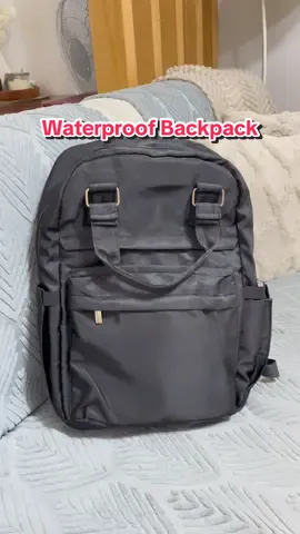 Backpack na pedeng school bag, pede pang office, or pang travel kasi matibay, spacious, at waterproof ‼️  #backpack #schoolbag #student #mom #bag 