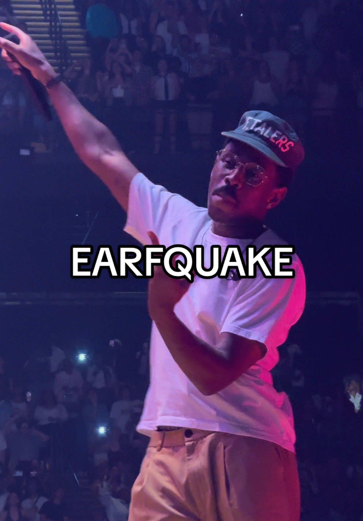 EARFQUAKE #tylerthecreator #chromakopia #chromakopiatour #earfquake #baltimore 