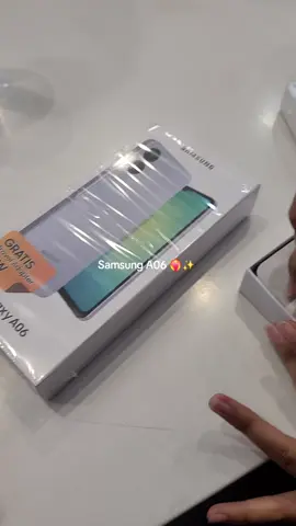 unboxing samsung A06 Light blue mulai 1.299.000✨️❤️‍🔥 #samsungindonesia #erafonekarangtengahcianjur #a06 #samsunga06 #trend #fyp 