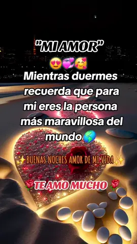 #buenasnochesmiamor#teamo#😍💞🥰#amordemivida#romanticos#fypシ゚#precioso#parati#ereslomejor#mensajesdeamor#corazonbonito 