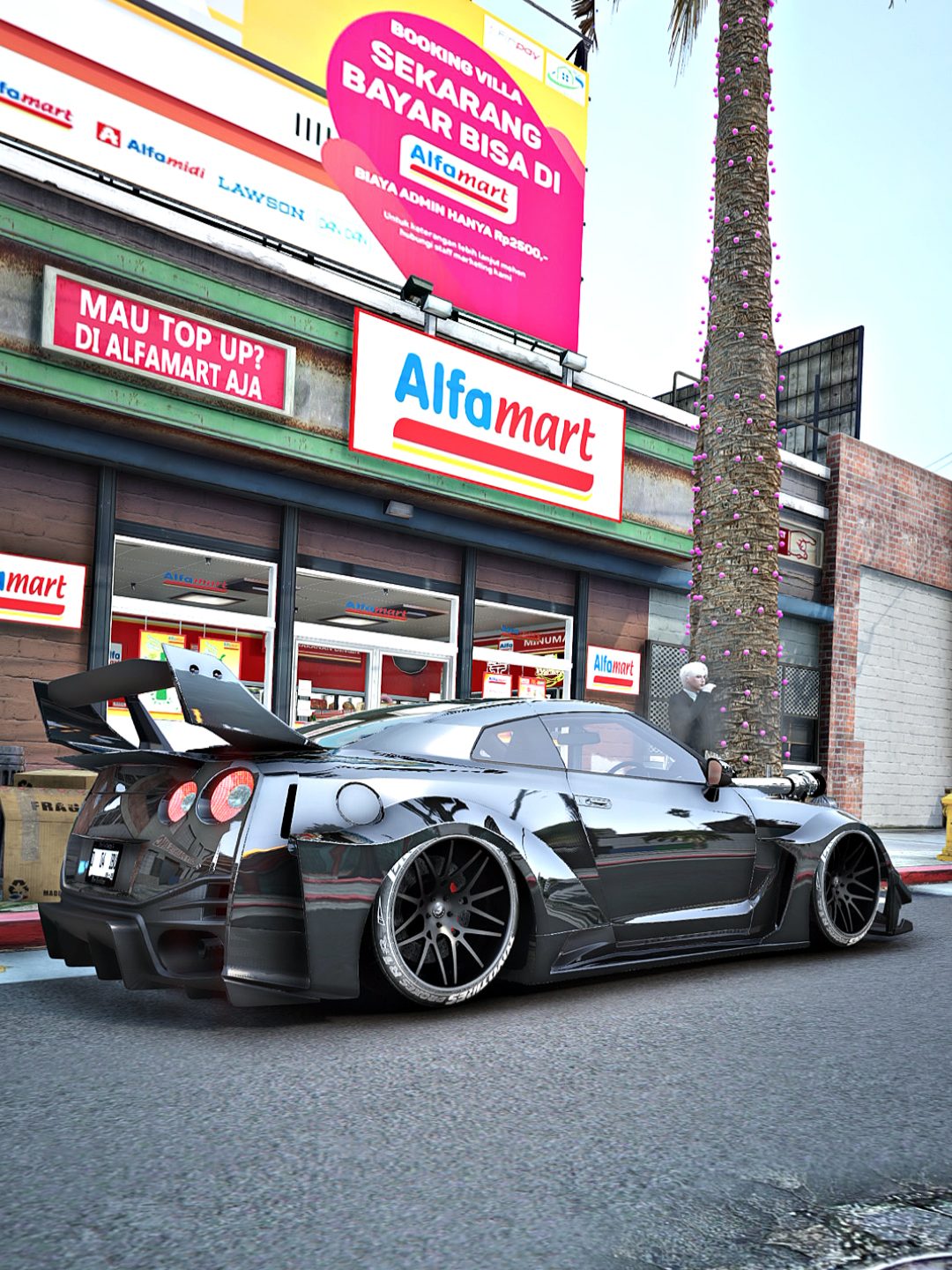 Nissan GTR R35 LB Twin Turbo | #stancenation | #trend #fivem #gta5 #fyp #xyzbca #nissan #cinematic