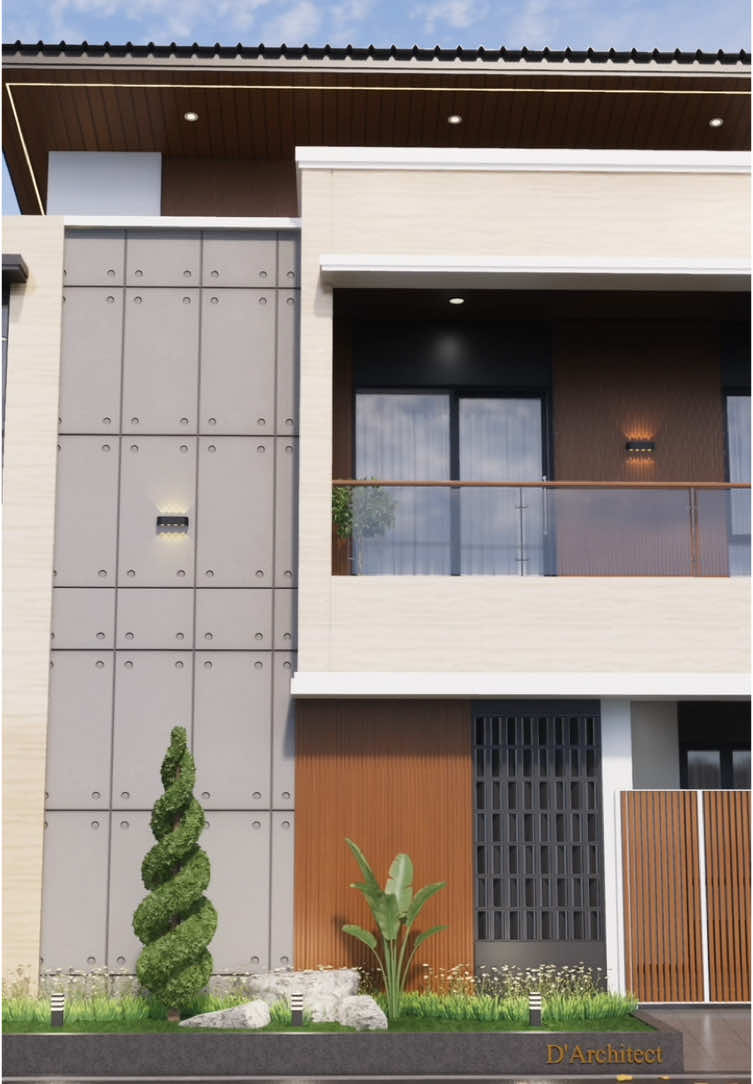 DESAIN RUMAH TINGGAL 2 LANTAI KONTEMPORER MODERN. Luas Lahan : 11 x 7,3 m Luas Bangunan : 147 m2 Pemilik : Ibu Hanin Fee Design : 14 Jt. #darchitect #nuansaindahgroup #dcontractor #housedesign #jasaarsitekrumah #desainrumahfavorit #desainrumahmewah #arsitekrumah #inspirasirumah #arsitekrumahmewah #desainrumahtropis #jasadesainrumah #jasaarsiteklampung #jasaarsitekbandarlampung 