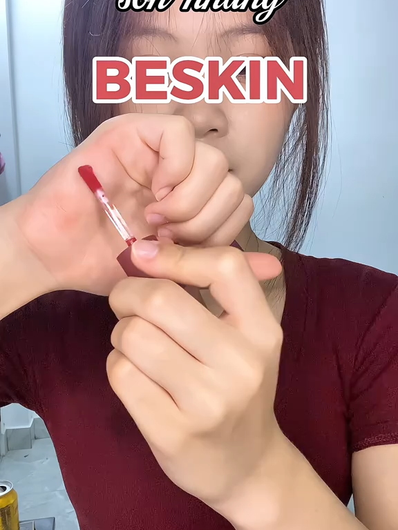 Son nhung beskin😍#xh #makeup #sonnhung #sonnhungbeskin
