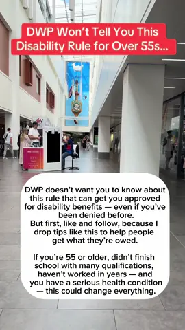 DWP Won’t Tell You This Disability Rule for Over 55s…